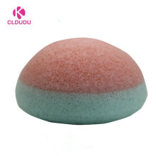 best quality half ball shape pure natural biodegradable exfoliating konjac organic sponge